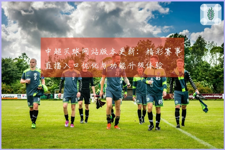 中超买球网站版本更新：精彩赛事直播入口优化与功能升级体验